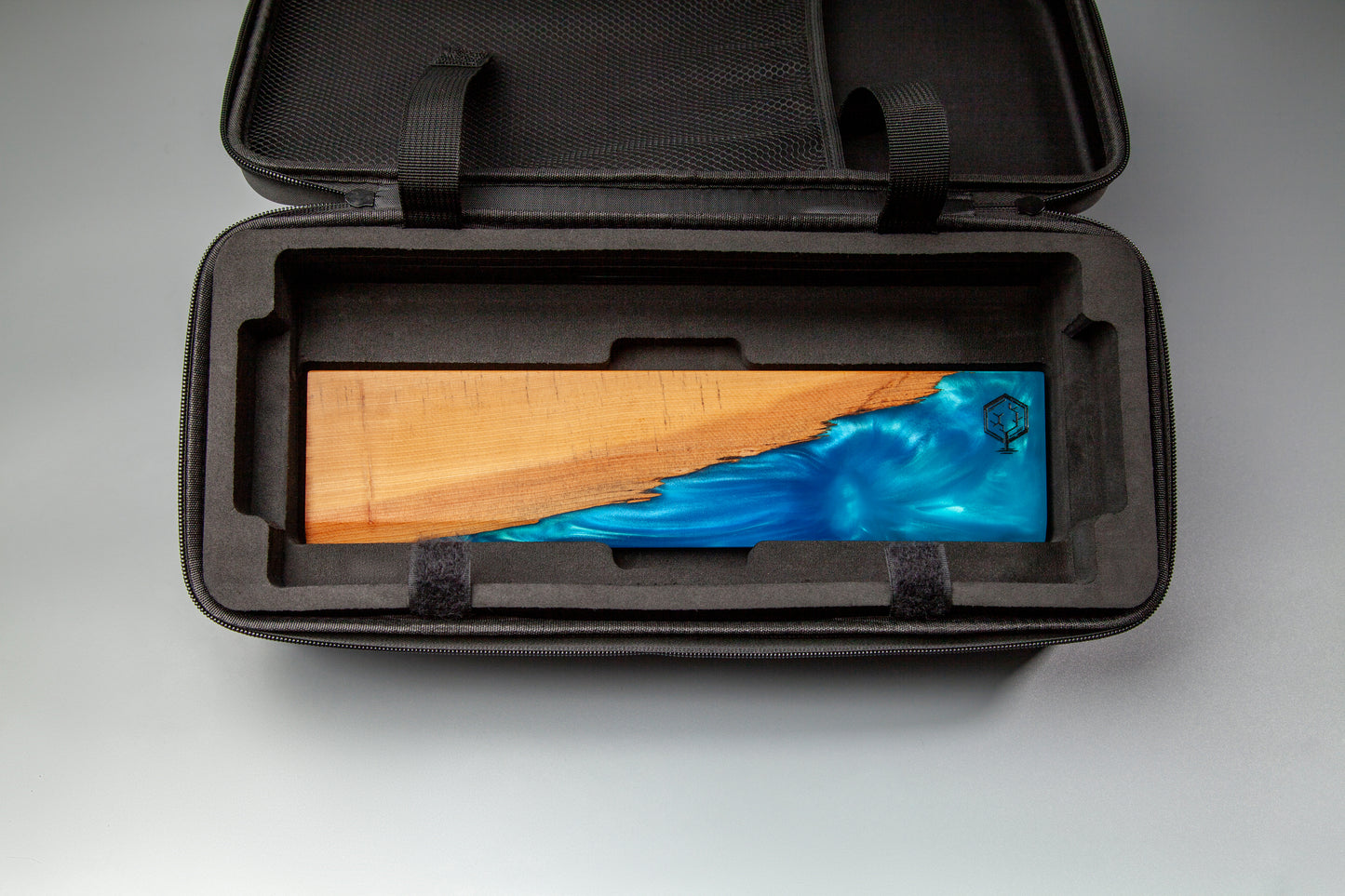 Wood & Epoxy Resin Wrist Rest (Standalone) (USD$270)